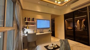 Master Bedroom in 2 BHK Apartment at Agarwal And Doshi Complex, Vasai West – for Sale