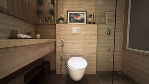 Bathroom in 2 BHK Apartment at Agarwal And Doshi Complex, Vasai West – for Sale