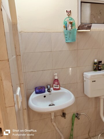 Bathroom in 2 BHK Apartment at Sector 6 Wave City – for Rent