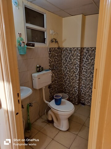 Bathroom in 2 BHK Apartment at Sector 6 Wave City – for Rent