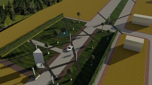  Plot – Exterior View View at Super Corridor - for Sale