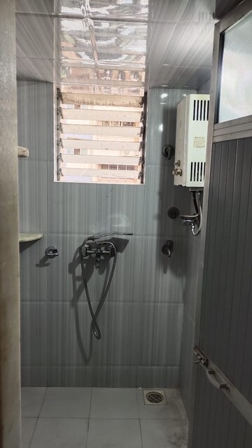 Bathroom in 1 BHK Apartment at Chandraprabha CHS, Bhandup East – for Rent