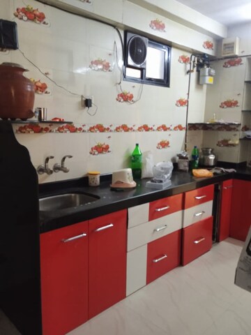 Kitchen in 1 BHK Apartment at Sun Villa Malad West, Malad West – for Rent