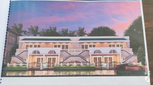 Staircase in 2 BHK Villa at Mohanlalganj – for Sale