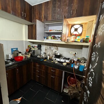 Kitchen in 2 BHK Builder Floor at Lajpat Nagar I – for Rent