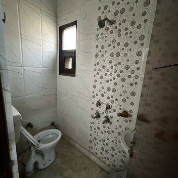 Bathroom in 2 BHK Builder Floor at Kotla Mubarakpur – for Rent