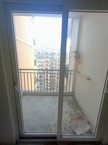 Balcony in 2 BHK Apartment at Geotech Pristine Avenue, Sector 16c Greater Noida – for Rent