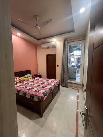 Bedroom in 3 BHK Builder Floor at Chittaranjan Park – for Sale