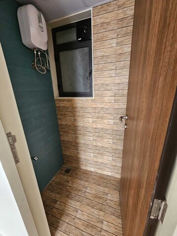 Bathroom in 1 BHK Apartment at Lodha Crown Quality Homes, Majiwada – for Rent