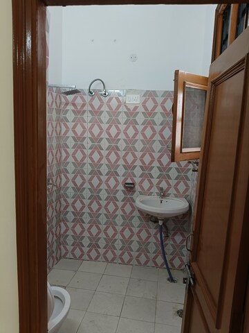 Bathroom in 2 BHK Builder Floor at Dhakoli – for Sale