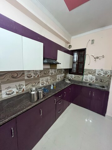 Kitchen in 3 BHK Apartment at Uphaar Homes, Rajendra Park – for Rent