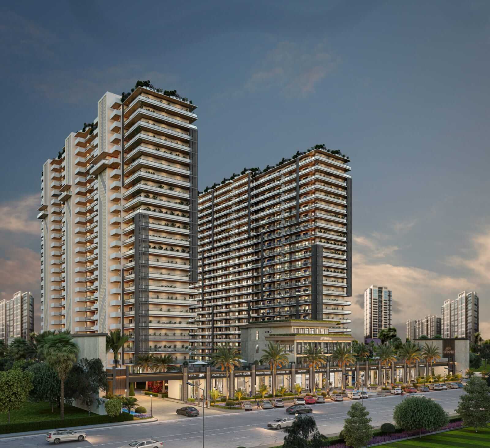 3 BHK + Pooja Room,Extra Room Apartment For Sale in Joy Grand