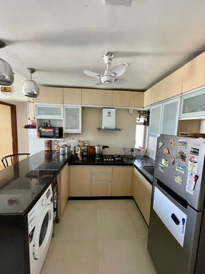 Kitchen in 3 BHK Apartment at Dhaval Sunrise Orlem, Malad West – for Sale