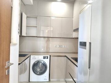Kitchen in 3 BHK Apartment at One Hiranandani Park, Ghodbunder Road – for Rent