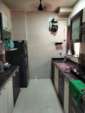 Kitchen in 2 BHK Apartment at Madhavi CHS, Nerul – for Rent