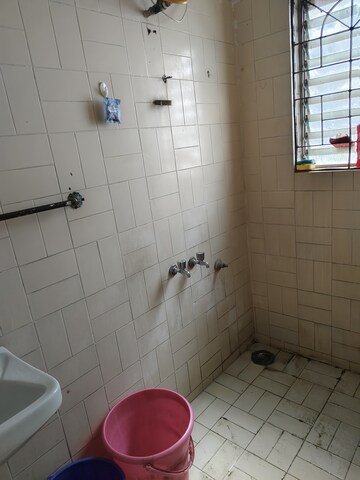 Bathroom in 1 BHK Apartment at Chashm e Shahi, Koregaon Park – for Rent
