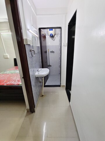 Building Lobby in 1 BHK Apartment at Mantri Aangan, Koregaon Park – for Rent