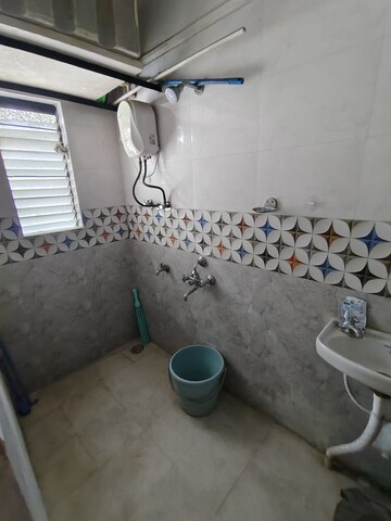 Bathroom in 1 BHK Apartment at Mantri Aangan, Koregaon Park – for Rent
