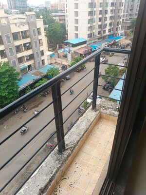 Balcony in 2 BHK Apartment at Veena Dynasty, Vasai East – for Sale