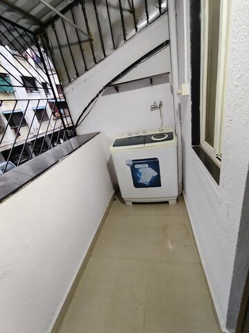 Balcony in 1 BHK Apartment at Mantri Aangan, Koregaon Park – for Rent
