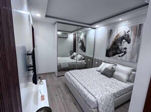 Bedroom in 3.5 BHK Builder Floor at JMS The Nation, Sector 95 – for Sale