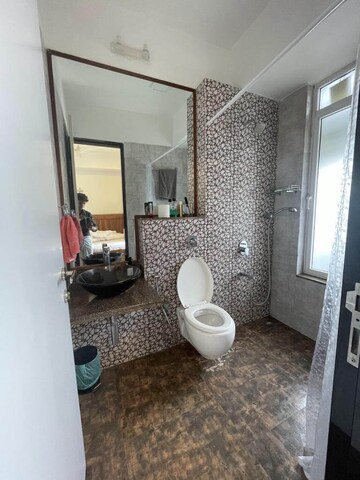 Bathroom in 2 BHK Apartment at Omkar Alta Monte, Malad East – for Sale