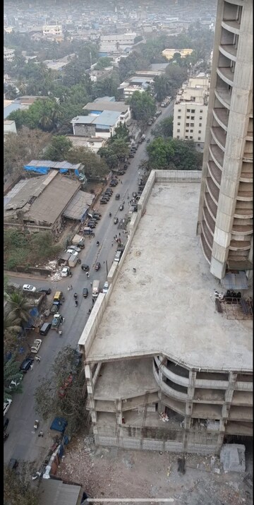 Balcony in 1 BHK Apartment at Parinee Essence, Kandivali West – for Rent
