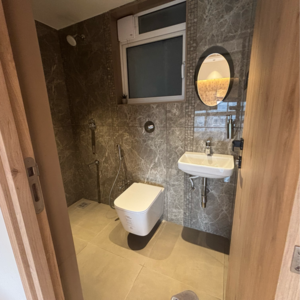 Bathroom in 1 BHK Apartment at Kandivali East – for Sale