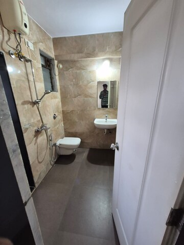 Bathroom in 3 BHK Apartment at Cosmos Horizon Phase 2, Pokhran Road No Two – for Rent