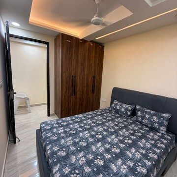 Bedroom in 2 BHK Builder Floor at Chattarpur – for Rent