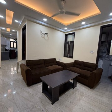 Living Room in 2 BHK Builder Floor at Chattarpur – for Rent