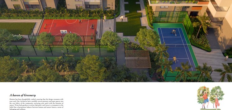 Master Plan, sunshine-destino 3 Bedroom 2841 Sq.Ft. Apartment In Puppalaguda Hyderabad 8760336