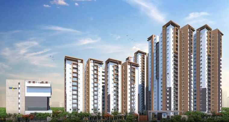 Exterior View, aparna-cyber-heights 3 Bedroom 1981 Sq.Ft. Apartment In Osman Nagar Hyderabad 8760382