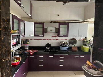 Kitchen in 2 BHK Apartment at Magarpatta Trillium, Hadapsar – for Rent