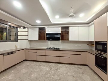 Kitchen in 4 BHK Apartment at Greater Kailash – for Rent