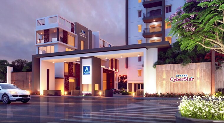 Gym, aparna-cyber-star 3 Bedroom 1839 Sq.Ft. Apartment In Osman Nagar Hyderabad 8760420