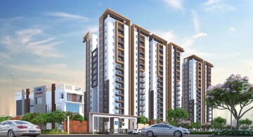 3 BHK Apartment – Exterior View View at Aparna Cyber Star, Osman Nagar - for Sale