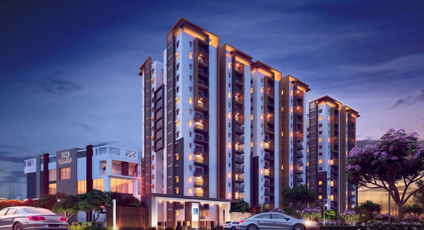 3 BHK Apartment For Sale in Aparna Cyber Star