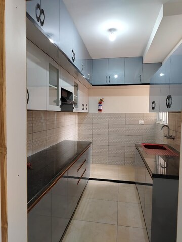 Kitchen in 3 BHK Apartment at Arvind Bel Air, Yelahanka – for Rent