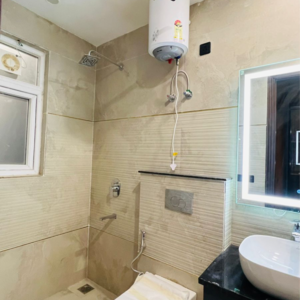 Bathroom in 3 BHK Builder Floor at Anant Raj The Estate Residences, Sector 63a – for Sale