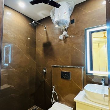 Attached Bathroom in 3 BHK Builder Floor at Anant Raj The Estate Residences, Sector 63a – for Sale