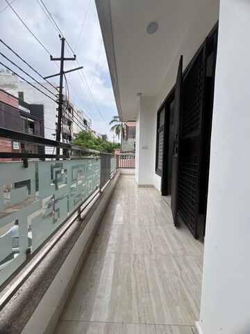 Balcony in 3 BHK Builder Floor at Smart Lane, Niti Khand – for Sale