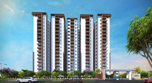 3 BHK Apartment – Exterior View View at Aparna Cyber Shine, Osman Nagar - for Sale
