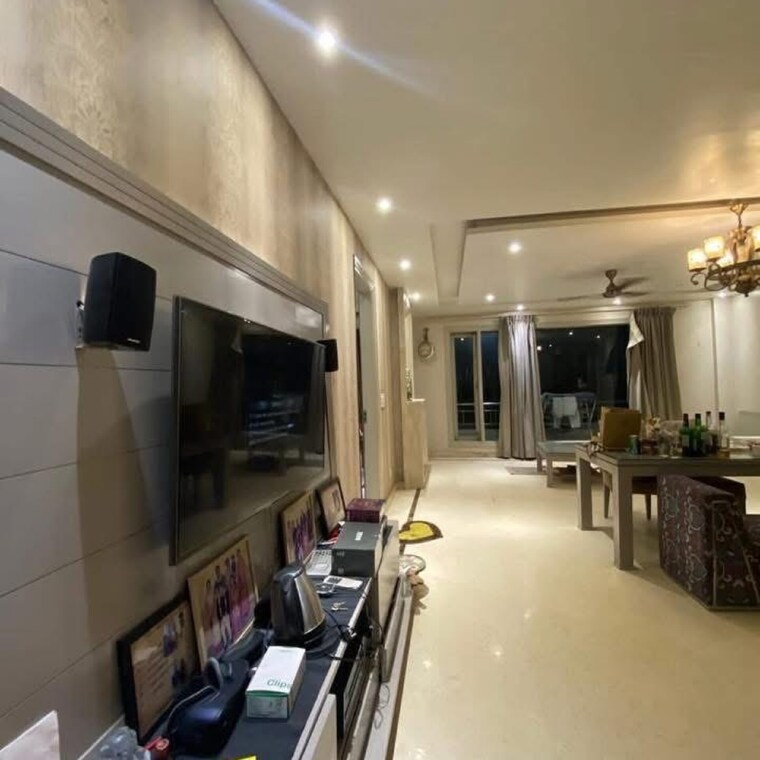 Living Room, chattarpur 3 Bedroom 1200 Sq.Ft. Builder Floor In Chattarpur Delhi 8760529