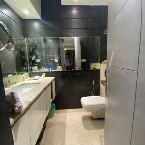 Bathroom in 3 BHK Builder Floor at Chattarpur – for Sale