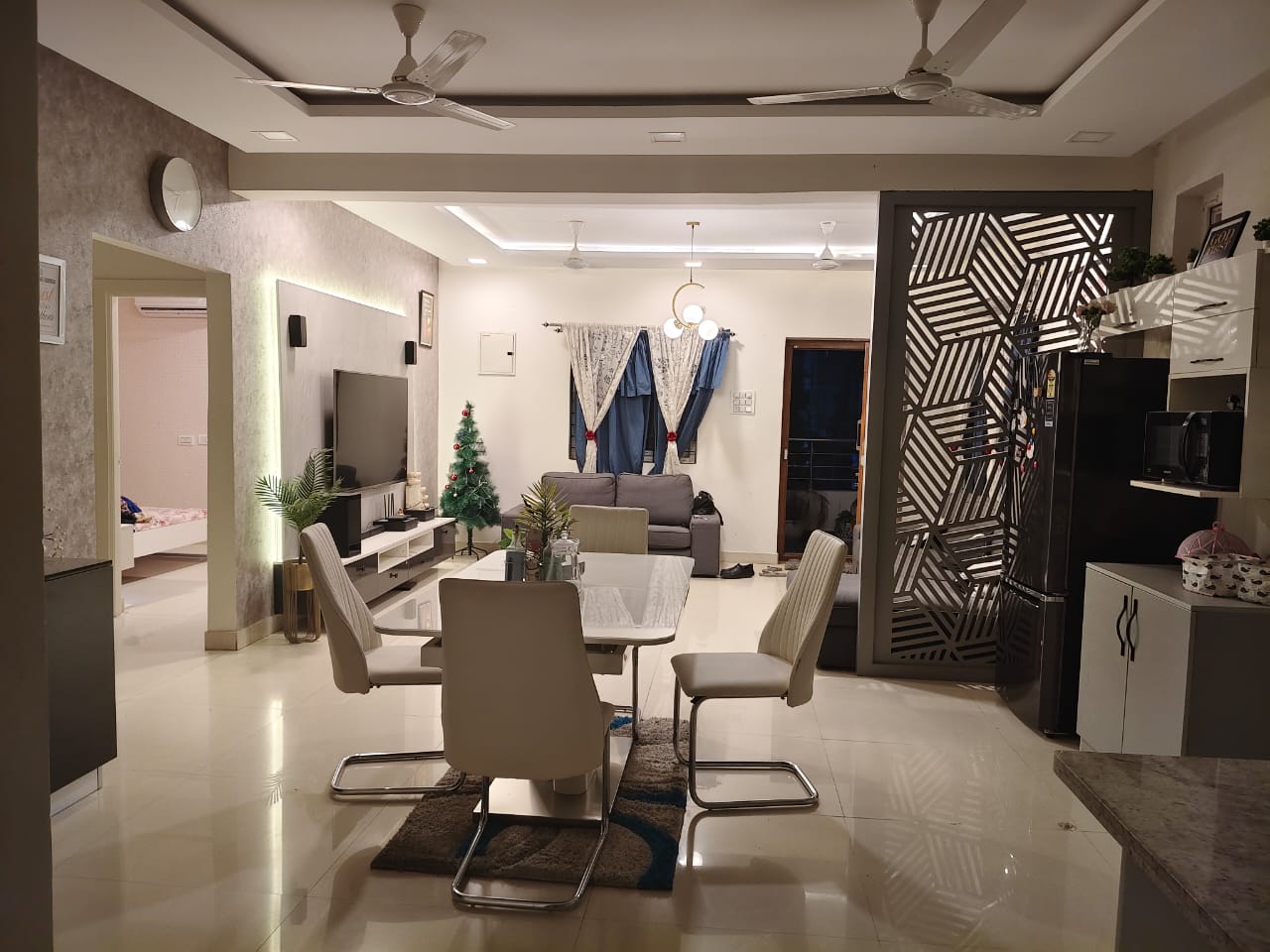 3 BHK + Pooja Room Apartment For Rent in Sri Nilayam Kondapur