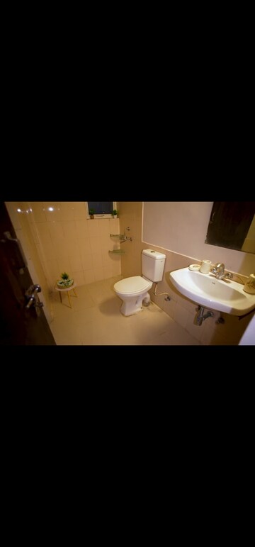 Bathroom in 3 BHK Apartment at Sare Home, Sector 92 – for Rent