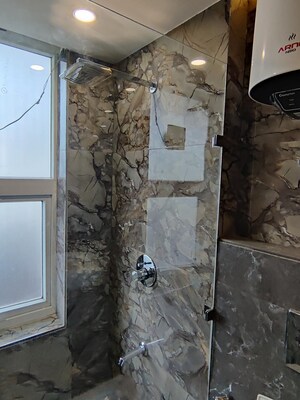 Bathroom in 3 BHK Builder Floor at NKV Golden Avenue, Sohna Sector 35 – for Sale