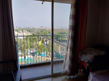 Balcony in 2 BHK Apartment at Mahindra Antheia, Pimpri – for Rent