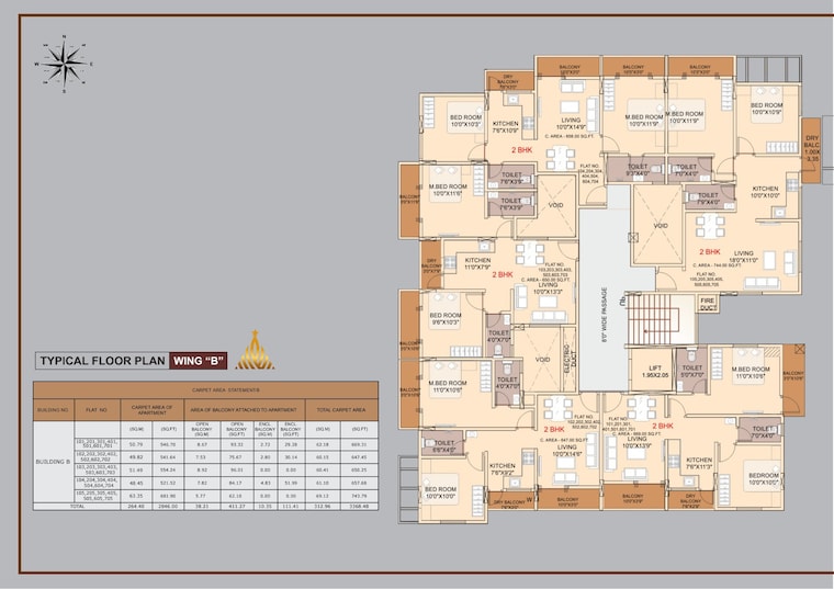 Floor Plan, bhakti-bhosale-empire 1 Bedroom 420 Sq.Ft. Apartment In Kiwale Pune 8760714